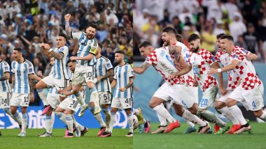Argentina vs Croatia Head-to-Head Record: Ahead of FIFA World Cup 2022 Semifinal, A Look at Last Five Results Between Two Nations