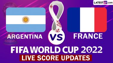 ARG 3 (4)– (2) 3 FRA (FT) | Argentina vs France FIFA World Cup 2022 Final Result and Highlights: Argentina Beat France, Win FIFA World Cup 2022 On Penalties!