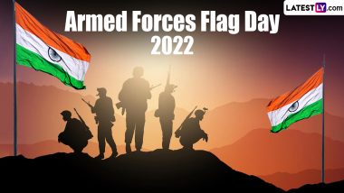 Armed Forces Flag Day 2022 in India: Know Date, History, Significance and How the Day for Welfare & Betterment of the Military Personnel Is Observed