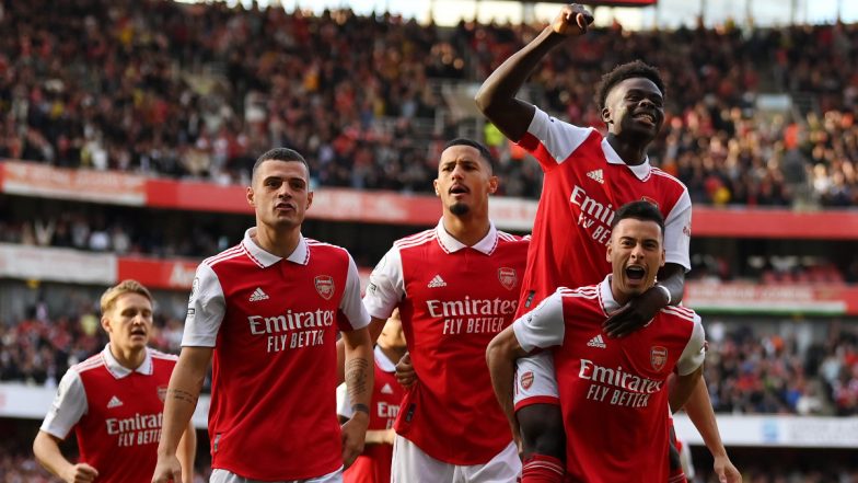 Brighton 2–4 Arsenal, Premier League 2022–23: Gunners Consolidate Top Spot in Six-Goal Thriller (Watch Goal Video Highlights)