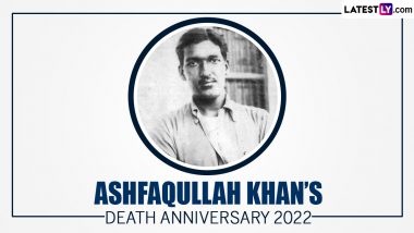 Ashfaqullah Khan Death Anniversary 2022 Images and HD Wallpapers for Free Download Online: Share These Quotes and Sayings by the Indian Revolutionary
