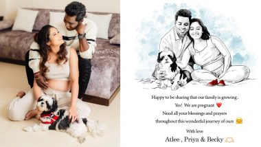 Atlee and Wife Priya Are Expecting First Child! Jawan Director Shares Pictures and Says ‘We Are Pregnant’