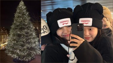 Early Christmas 2022 for BLACKPINK in Paris! Jennie Shares Selife With Lisa, Jisoo and Rose and an Amazing Snow Video!