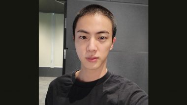 BTS’ Jin aka Kim Seok-jin Debuts New Haircut Ahead of Military Enlistment, Pic Goes Viral