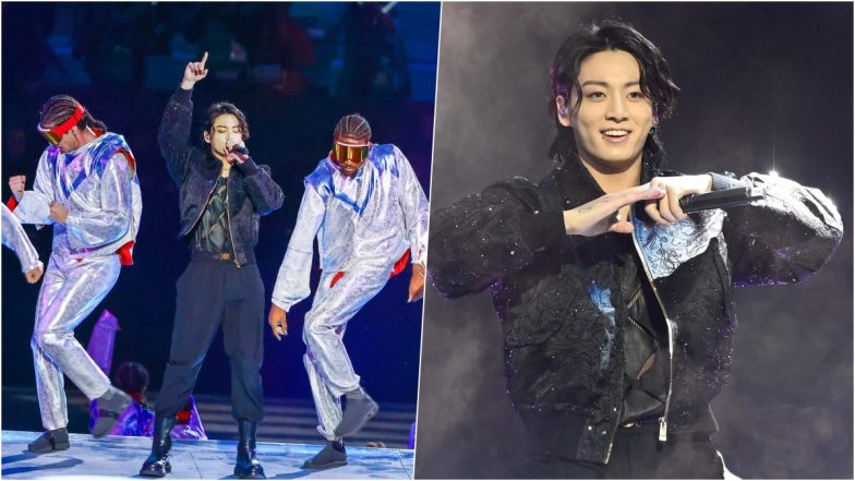 BTS Jungkook's Stylish Looks at FIFA World Cup 2022: Know Outfit Details of  Golden Maknae's Opening Ceremony Performance and 'Dreamer' Poster (View  Pics)