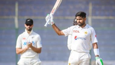 Babar Azam, Sarfaraz Ahmed Put Pakistan in Control at Tea After Early Wobble in PAK vs NZ 1st Test 2022