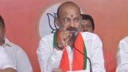 Telangana BJP President Bandi Sanjay Kumar Slams CM K Chandrashekar Rao, Calls BRS a &lsquo;Virus&rsquo;