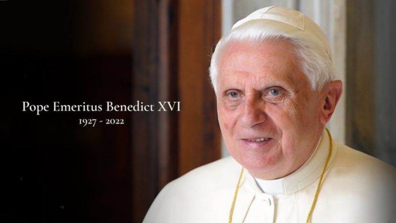 Benedict XVI, Former Pope of Catholic Church, Dies at 95