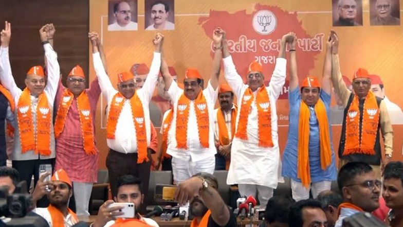 Gujarat Result 2022: Bhupendra Patel to Take Oath as CM on December 12 for Second Time; PM Narendra Modi, Amit Shah to Attend Swearing-In Ceremony