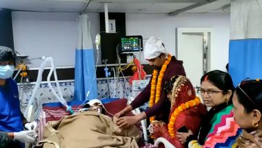 Bihar Woman Ties Knot in Hospital ICU, Mother Dies After Giving Her Blessings to Couple (Watch Emotional Video)