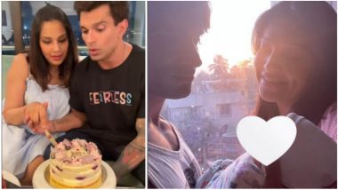 Parents Bipasha Basu and Karan Singh Grover Slice a Cake As Their Baby Girl Devi Turns a Month Old (Watch Video)
