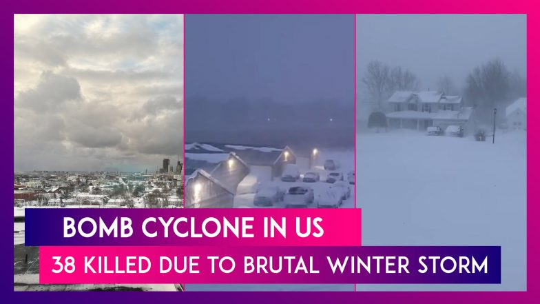 Bomb Cyclone: 38 Killed In US & Canada As Brutal Winter Storm Creates ...