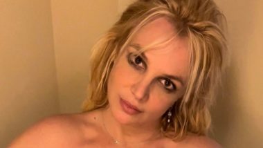 Britney Spears Takes a Sly Dig at Instagram As She Crops Her Bare Body Out of Her Latest Post (View Pic)