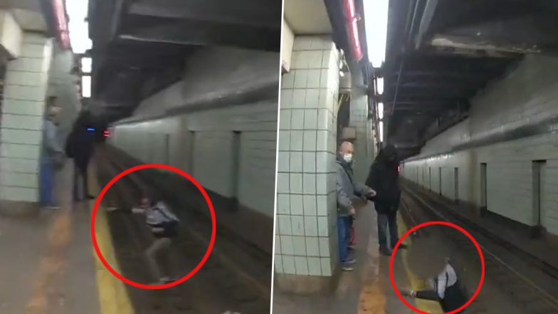 Video: NYPD Cops Rescue Man Who Fell Onto Brooklyn Subway Tracks, Bodycam Captures Dramatic Footage