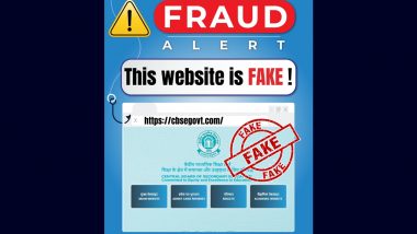 Fraud Alert: Fake CBSE Website Demands Registration Fee From Students for Appearing in Board Exams, PIB Fact Check Reveals Truth