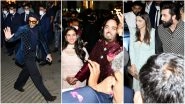 Anant Ambani&ndash;Radhika Merchant Engaged: Ranveer Singh, Alia Bhatt, Ranbir Kapoor and Others Arrive in Style at Antilia (View Pics & Video)