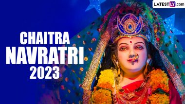 Happy Chaitra Navratri 2023 Greetings: Share Navratri Wishes, WhatsApp Messages, Images and Quotes To Seek Blessings From Goddess Durga
