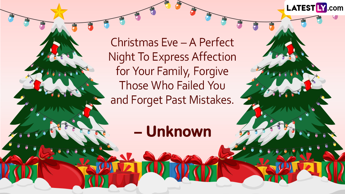 Christmas Eve 2022 Quotes & Xmas Images: WhatsApp Wishes, HD ...