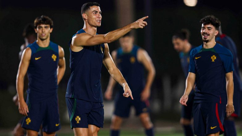 Cristiano Ronaldo Returns to Portugal Training Ahead of Clash Against South Korea in FIFA World Cup 2022 (See Pics)