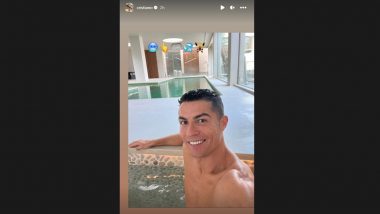Cristiano Ronaldo Relaxes by a Swimming Pool, Shares Instagram Story Amidst Reports of Move to Saudi Arabia’s Al Nassr