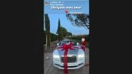 Cristiano Ronaldo Reacts After Getting Rolls Royce As Christmas Gift From Girlfriend Georgina Rodriguez, Writes &lsquo;Thank You My Love&rsquo;