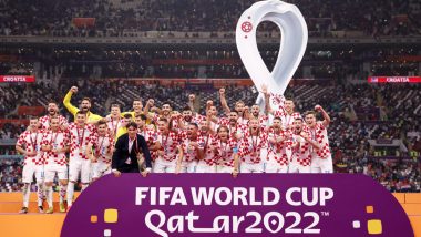 Croatia Players Receive Bronze Medals As They Secure Third Place in the FIFA World Cup 2022 With Win Over Morocco (Watch Videos)