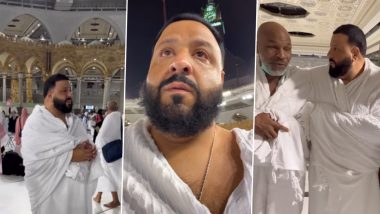 DJ Khaled Gets Emotional While Performing Umrah in Mecca With Mike Tyson, Shares Video on Instagram – WATCH