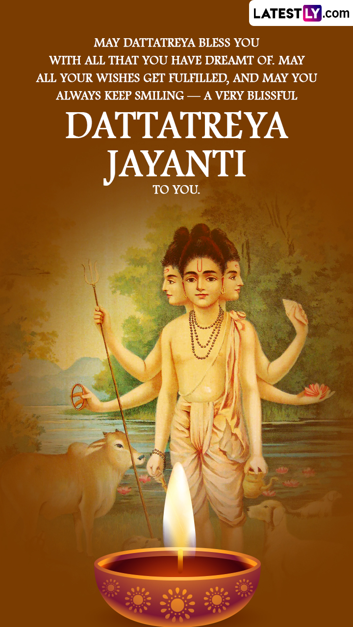 Datta Jayanti 2022 Wishes, Images and Messages on Dattatreya Jayanti | 🙏🏻  LatestLY