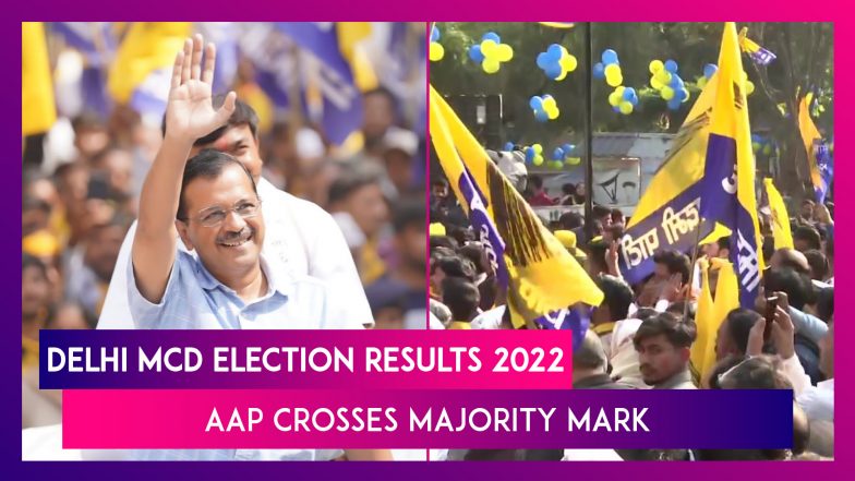 Delhi MCD Election Results 2022: AAP Crosses The Majority Mark, Wins ...