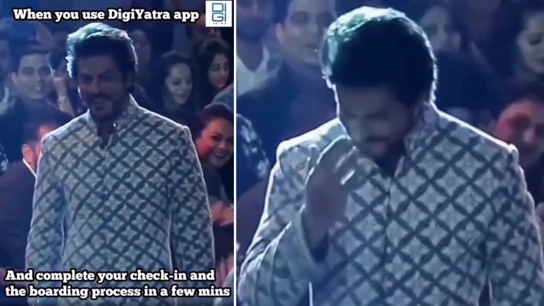 Ministry of Civil Aviation Shares 'King' Shah Rukh Khan's Video to Promote DigiYatra App With #Pathan on Twitter - WATCH