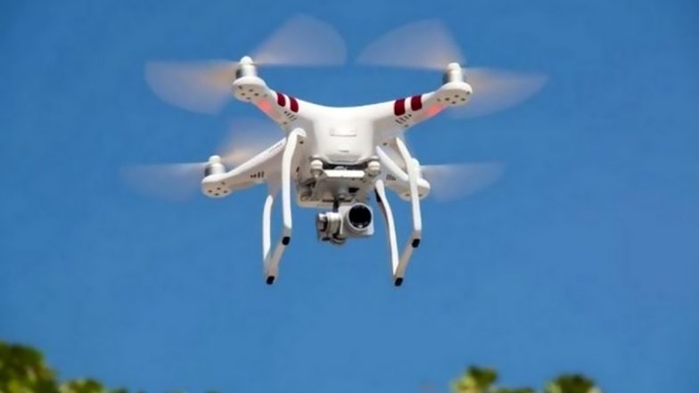 Odisha: Baleshwar Sarpanch Saroj Agarwal Deploys Drone To Deliver Old-Age, Disability Pension and Medicines at Doorsteps of Beneficiaries Inside Dense Forest (Watch Video)