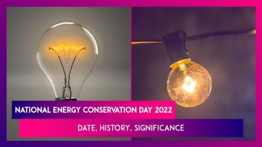 National Energy Conservation Day 2022: Date, History, Significance Of The Day That Encourages People To Use Energy Efficiently