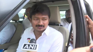 Tamil Nadu CM MK Stalin’s Son Udhayanidhi Inducted in Council of Ministers, Swearing-In Ceremony on December 14 at Durbar Hall in Chennai
