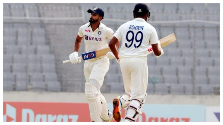 Twitterati All Praises for Shreyas Iyer, Ravi Ashwin After Their Match-winning Partnership Helps India Beat Bangladesh in 2nd Test