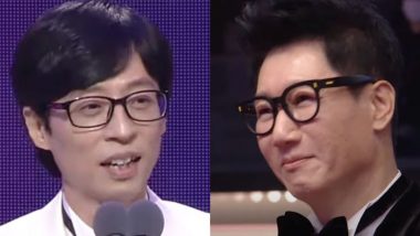 SBS Entertainment Awards 2022: After Yoo Jae Suk Apologises to Ji Suk Jin in Award Acceptance Speech, Showrunners Accused of Baiting Comedian and Viewers