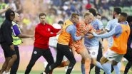 Goalkeeper Tom Glover Attacked During Melbourne City vs Melbourne Victory A-League Fixture, Football Match Suspended (Watch Video)