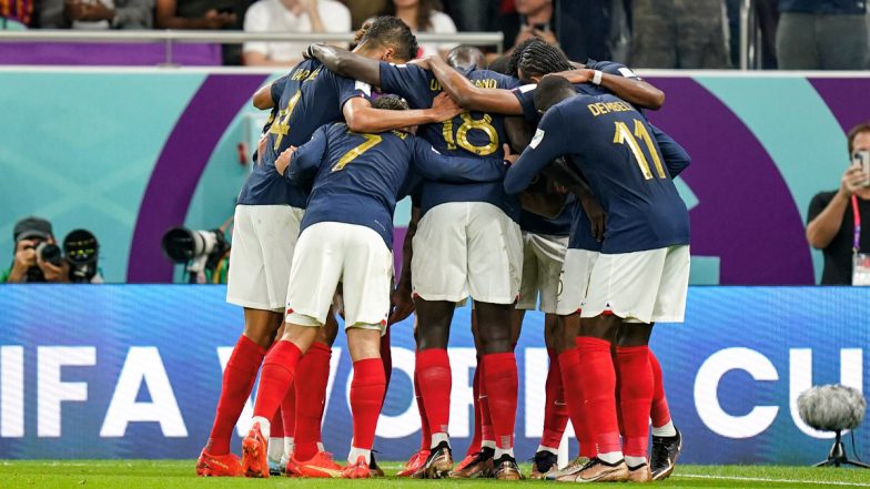 How to Watch England vs France, FIFA World Cup 2022 Live Streaming Online in India? Get Free Live Telecast of ENG vs FRA Football WC Match Score Updates on TV