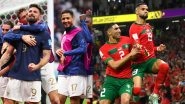 France vs Morocco Head-to-Head Record: Ahead of FIFA World Cup 2022 Semifinal, A Look at Last Five Results Between Two Nations