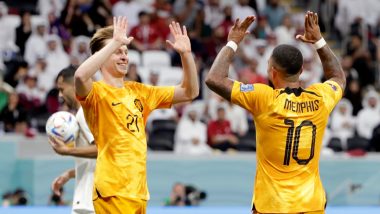 Netherlands vs United States of America, FIFA World Cup 2022 Live Streaming & Match Time in IST: How to Watch Free Live Telecast of NED vs USA on TV & Free Online Stream Details of Football Match in India