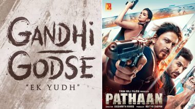 Gandhi – Godse Ek Yudh Release Date Out! Rajkumar Santoshi’s Film To Clash With Shah Rukh Khan’s Pathaan (Watch Teaser Video)