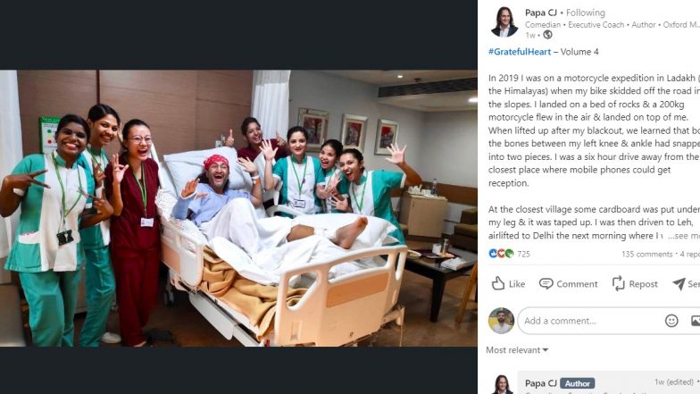 #GratefulHeart: This Indian Comedian’s Heartfelt Stories of Gratitude Are Winning Hearts