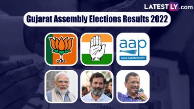 Gujarat Assembly Election Result 2022 Live News Updates: BJP Set To Win Big, Congress Gives Poor Show, AAP Gains