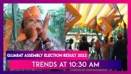 Gujarat Assembly Election Result 2022 Trends At 10:30 AM: BJP Secures Lead In Over 150 Seats, Congress In 16, AAP In 6