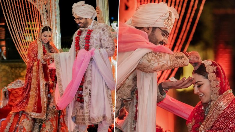 Hansika Motwani Weds Sohael Khaturiya! Actress Shares Candid Pics From D-day on Instagram