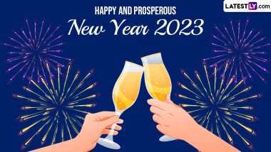 Happy New Year 2023 Images & HD Wallpapers for Free Download Online: Wish  HNY 2023 With SMS, New WhatsApp Stickers, GIFs, Facebook Messages and  Quotes | 🙏🏻 LatestLY