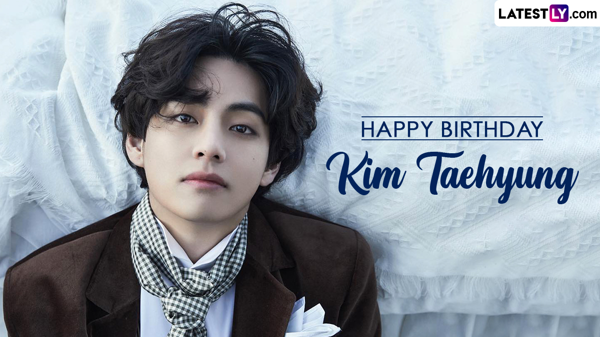 Happy Birthday BTS V aka Kim Taehyung Images & HD Wallpapers for Free  Download Online: Wish K-Pop Idol in Advance With Lovely Birthday Greetings!  | 👍 LatestLY