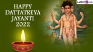 Datta Jayanti 2022 Greetings & Messages: Netizens Share Quotes, Wishes and Dattatreya Jayanti Images and HD Wallpapers To Celebrate the Birth Anniversary of Lord Datta