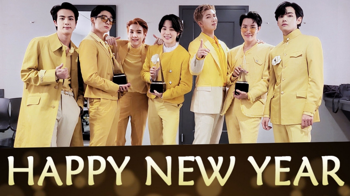 New Year 2023 Greetings for BTS ARMY V, RM, Suga, Jungkook, Jimin, J