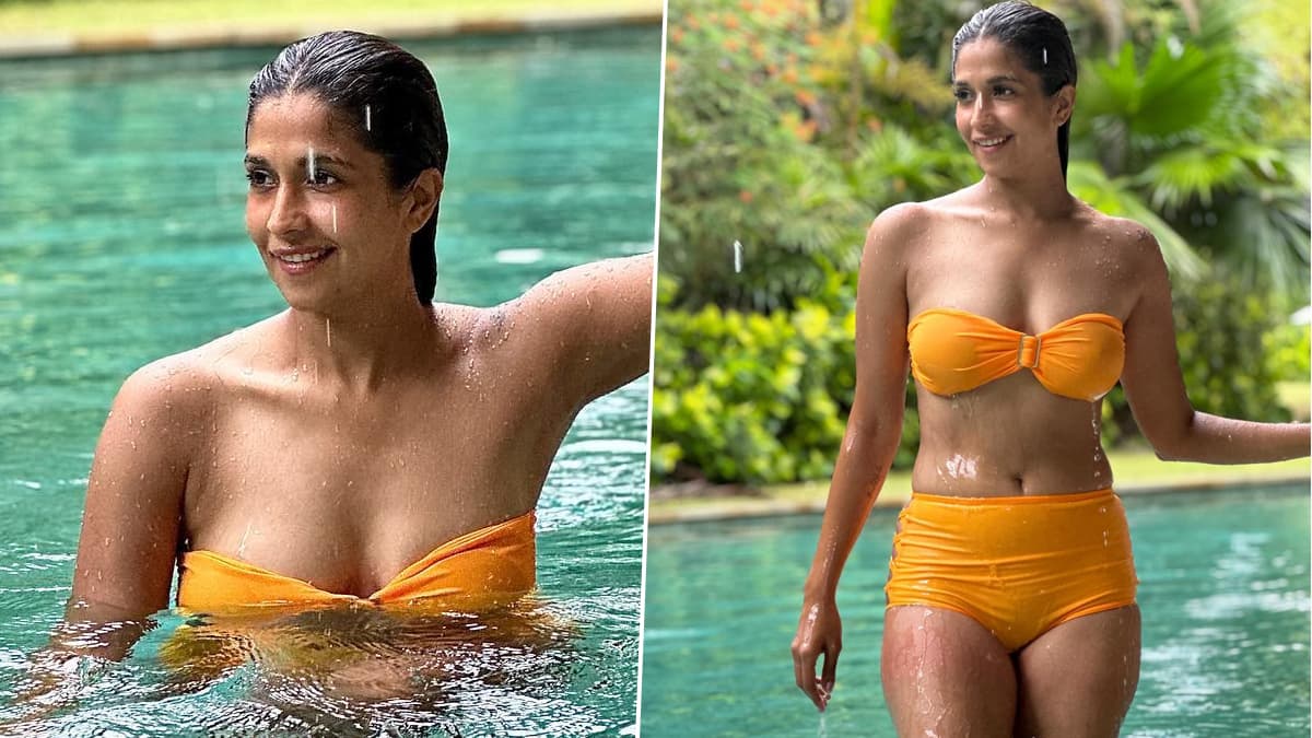 Harleen Sethi Puts On Sexy Display in Bandeau Bra and High-Waisted Bikini  Bottom (View Pics) | 👗 LatestLY