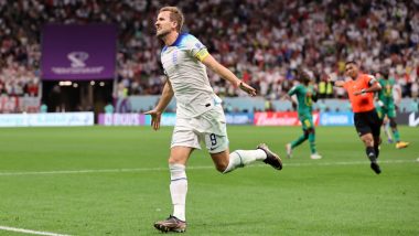 Harry Kane Becomes Joint Top Scorer For England With Wayne Rooney, Achieves Feat Against France in FIFA World Cup 2022 Quarterfinal